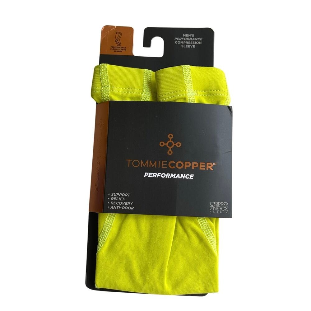 Tommie Copper Size XL Performance Elbow Sleeve Neon‎ Color
